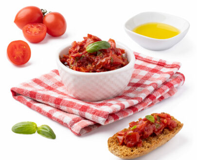 Bruschetta Pomodoro e Basilico