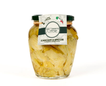 Carciofi a spicchi in Olio Extravergine di Oliva, 520g